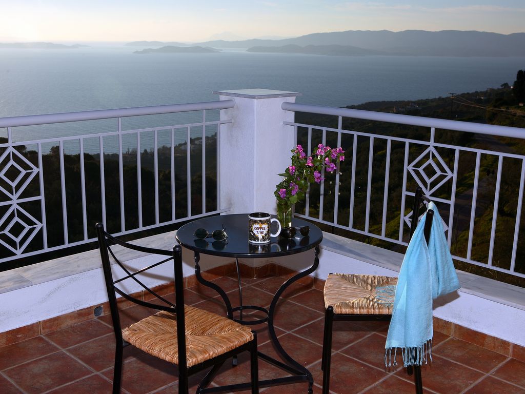 Aegean view from Villa Malena